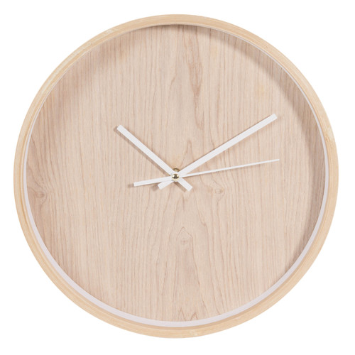 Houten klok, diameter 31 cm, ANDERS Maisons du Monde