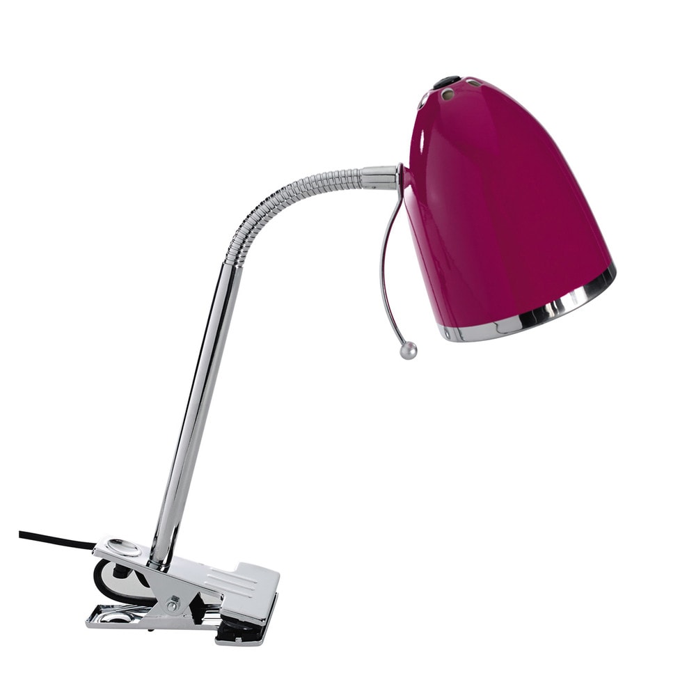 Roze bureaulamp met knijper Tonic Maisons du Monde